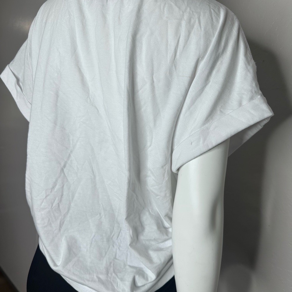 White Short Sleeve T-Shirt - Picture 2 of 5
